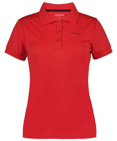 71224444_Icepeak Bayard Polo Shirt Damen coral-red L