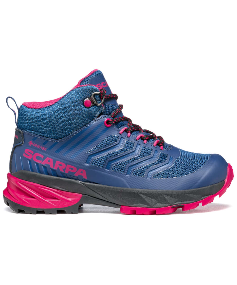 71188434_Scarpa Rush Mid Kid GTX 28 blue/fuxia