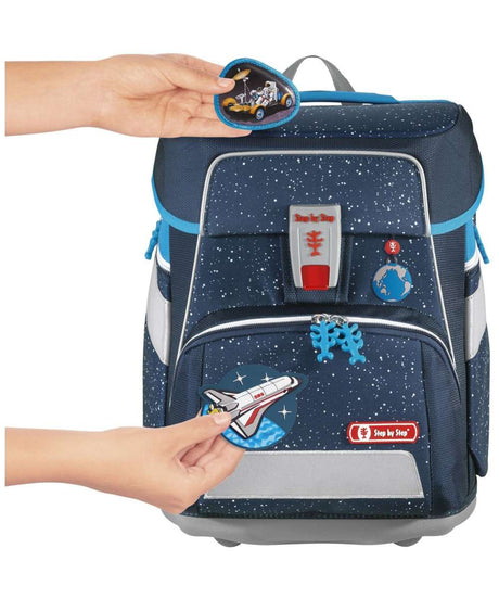 71152737_Step by Step SPACE Schulranzen-Set 5-teilig sky rocket rico