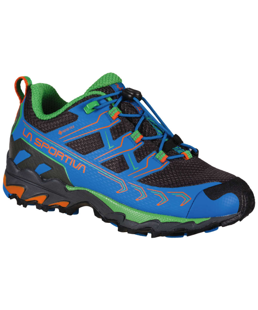 71222553_La Sportiva Ultra Raptor II JR GTX 27 electric blue/flame