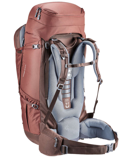 71245894_Deuter Voyager 60+10 SL Reiserucksack Damen caspia-raisin