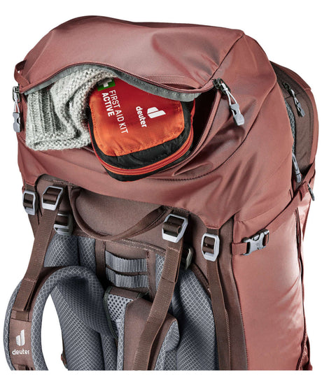 71245894_Deuter Voyager 60+10 SL Reiserucksack Damen caspia-raisin