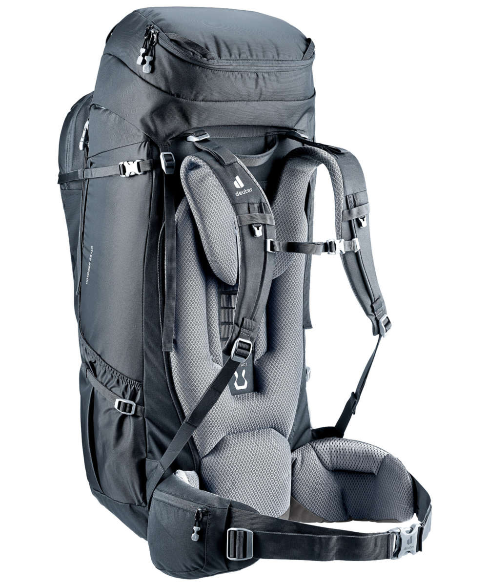 71245897_Deuter Voyager 65+10 Liter Reiserucksack black