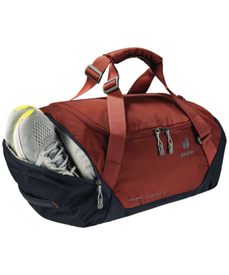 71187862_Deuter Aviant Duffel 35 redwood-ink