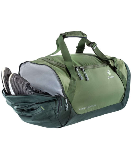 71146894_Deuter Aviant Duffel 50 khaki-ivy