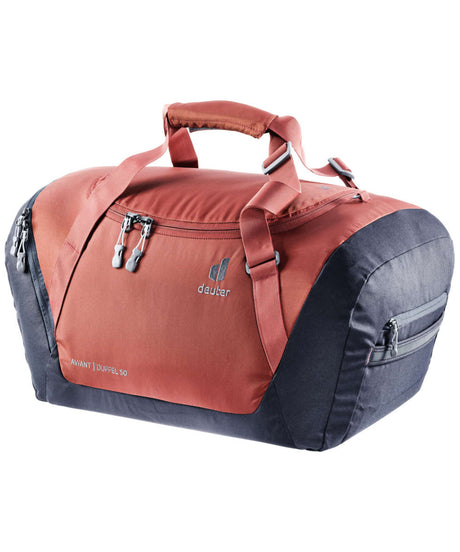 71187865_Deuter Aviant Duffel 50 redwood-ink