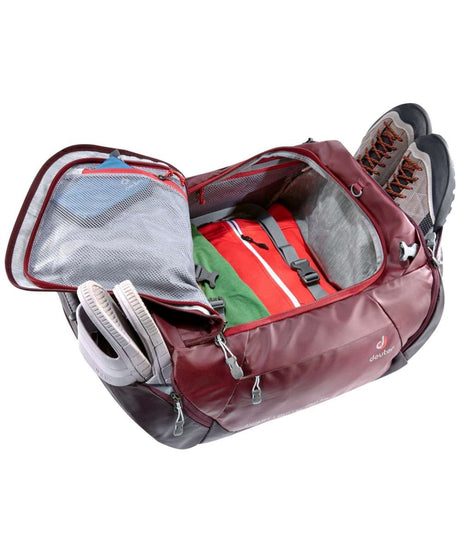 71146862_Deuter Aviant Duffel Pro 40 maron-aubergine