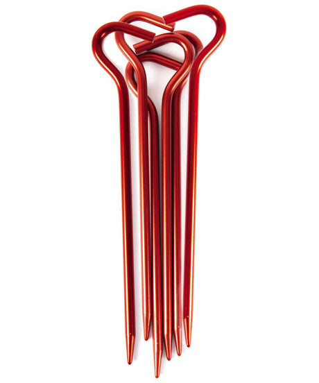 71198280_Tatonka Zelthering Tent Peg Basic 19 cm 6pcs red