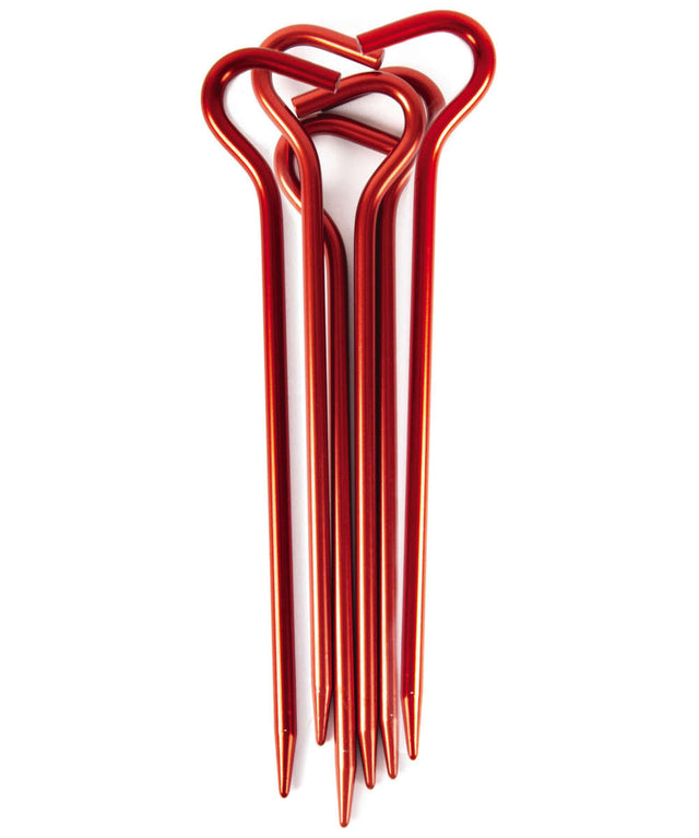 71198280_Tatonka Zelthering Tent Peg Basic 19 cm 6pcs red