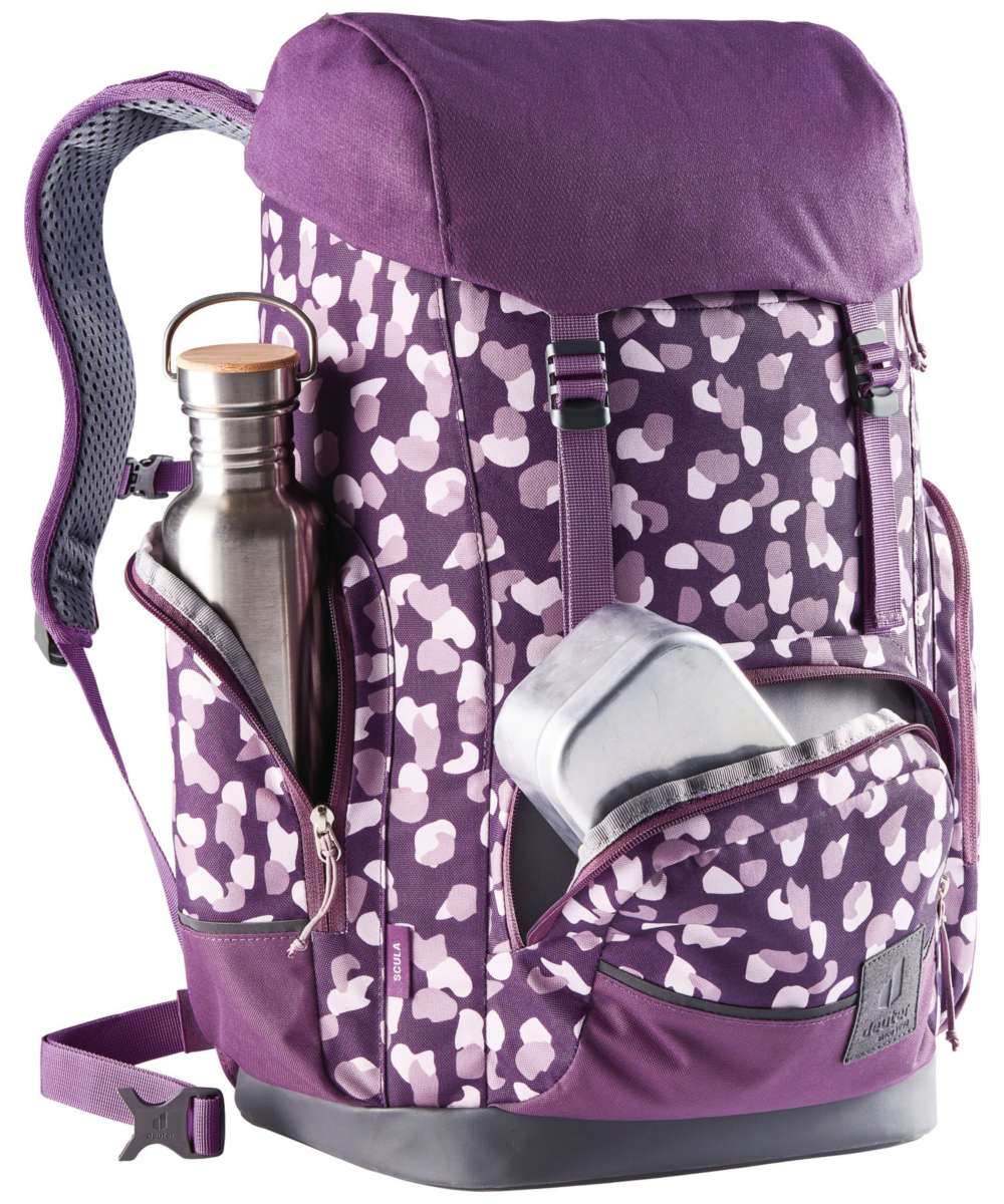 71211433_Deuter Scula plum dots