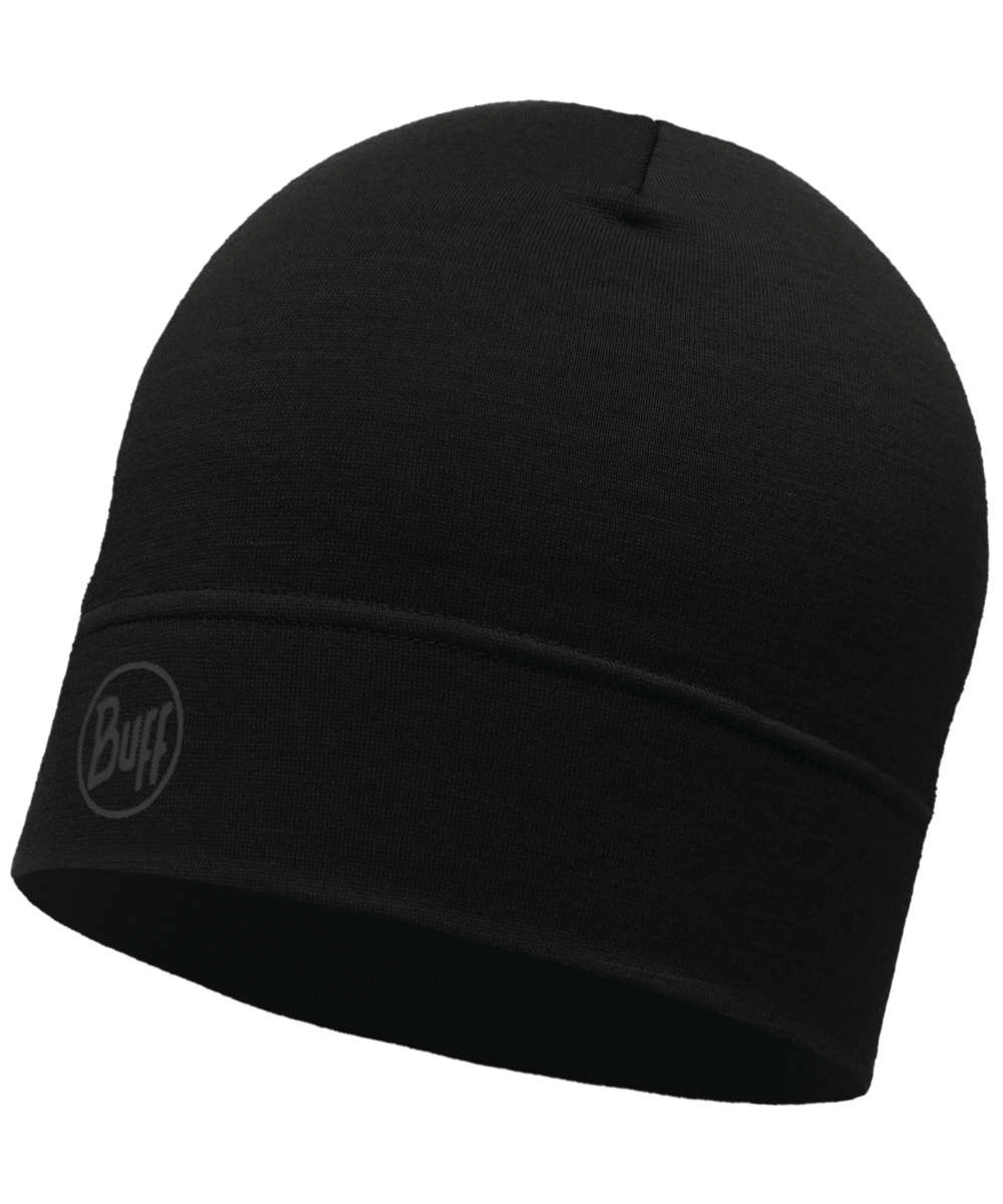 71147113_Buff Lightweight Merinowolle Beanie solid black