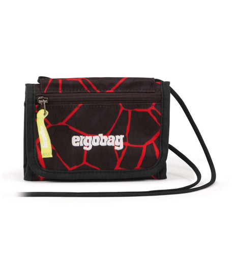 71136360_ergobag Brustbeutel SupBärheld (Lava rot schwarz)