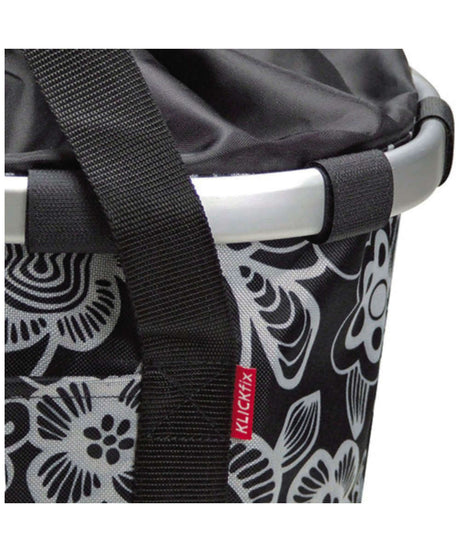 32501813_KLICKfix Reisenthel Bikebasket fleur schwarz