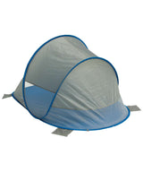 71185913_High Peak Calvia Pop Up Strandmuschel blau/grau