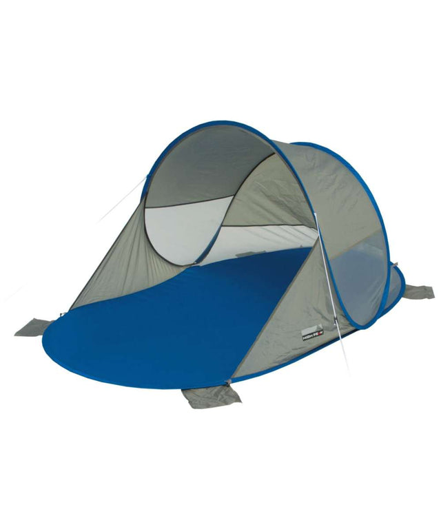 71185913_High Peak Calvia Pop Up Strandmuschel blau/grau