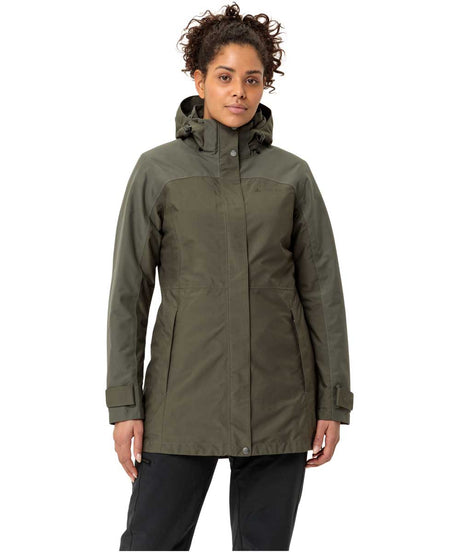 71245327_VAUDE Womens Skomer Winter Parka II khaki 38