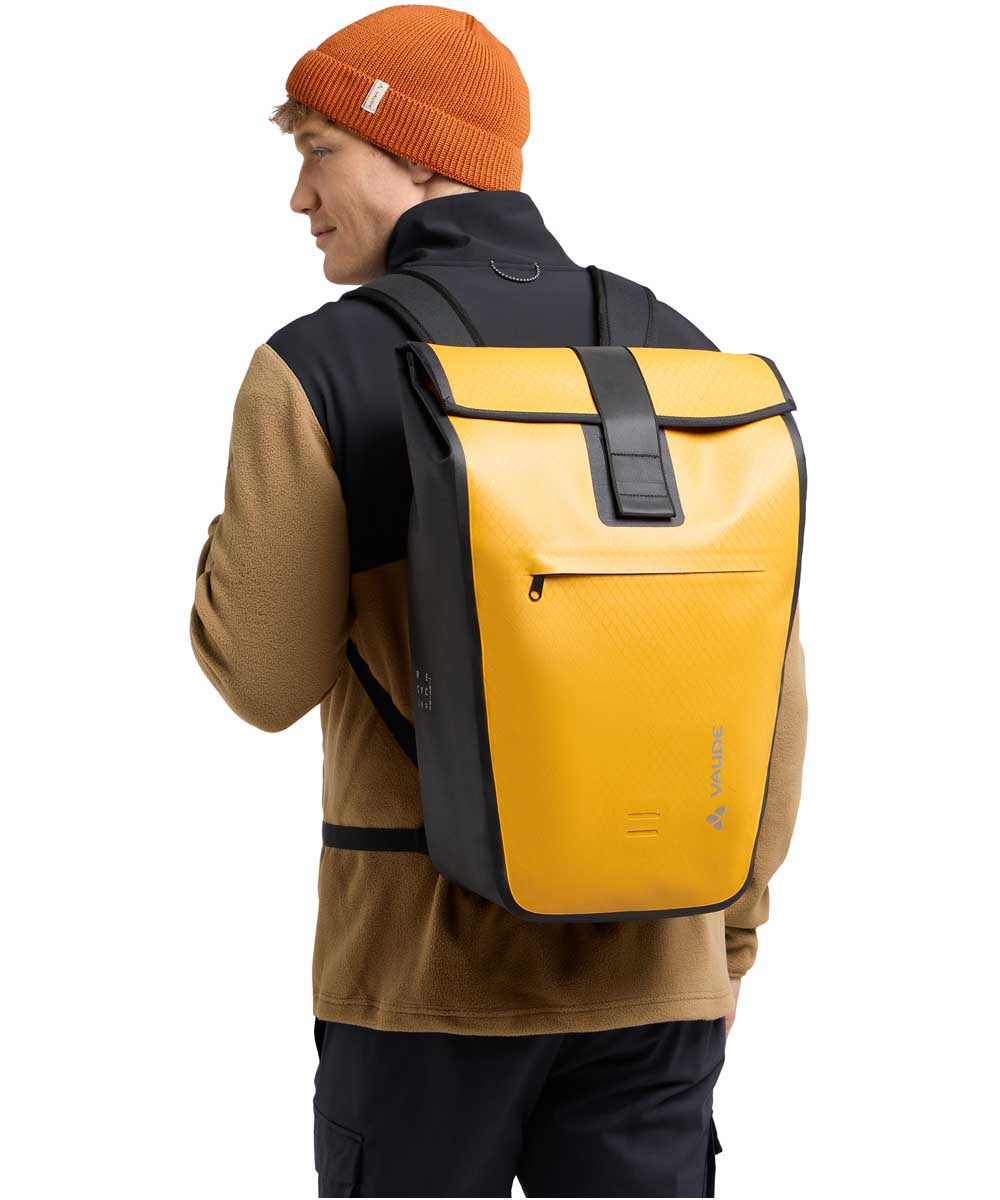 71245313_VAUDE Clubride Aqua 25 Liter wasserdichter Fahrradrucksack burnt yellow