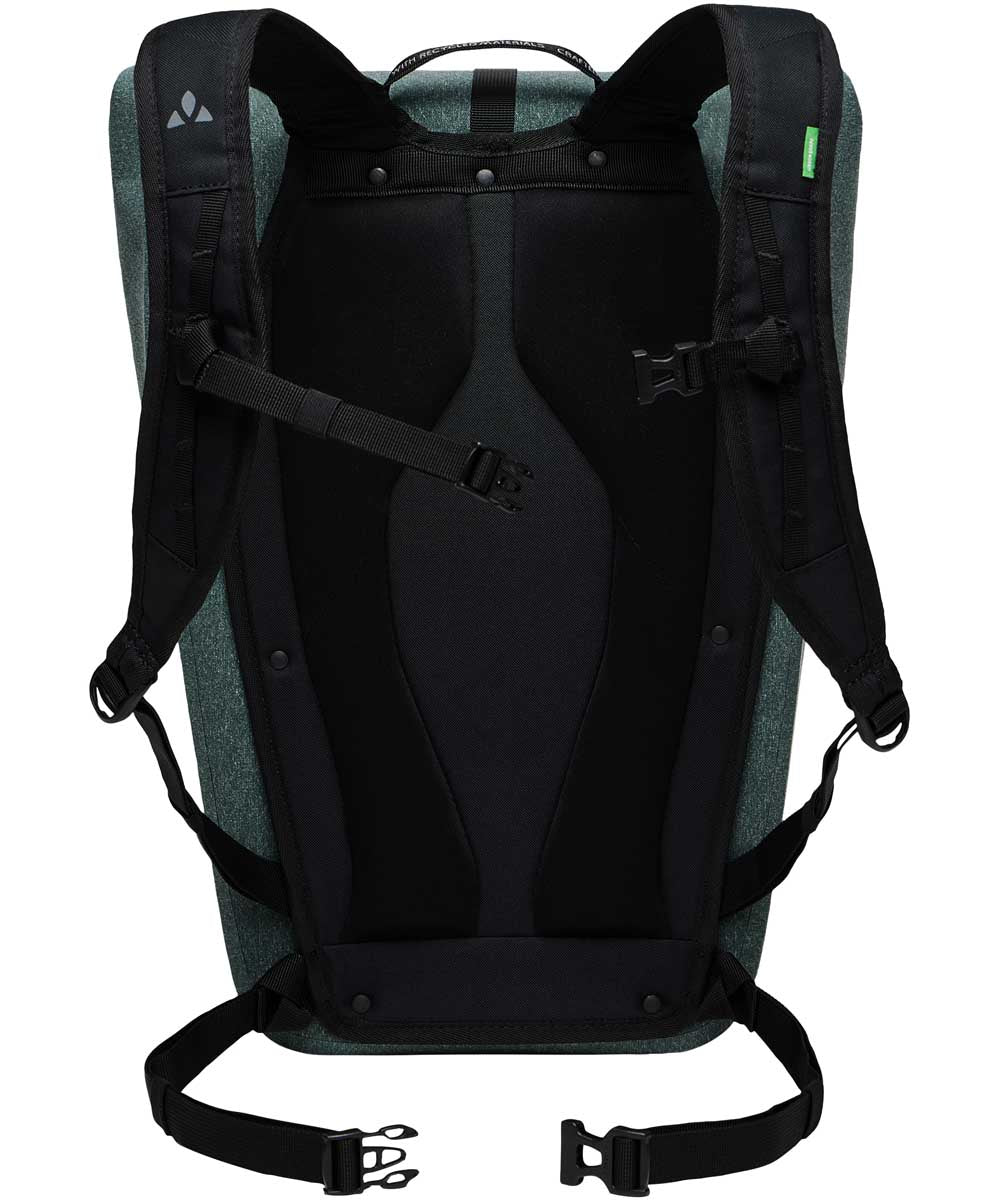 71245317_VAUDE Clubride Urban 25 Liter Rolltop Fahrradrucksack dusty forest