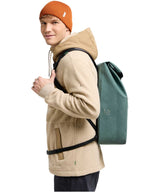 71245317_VAUDE Clubride Urban 25 Liter Rolltop Fahrradrucksack dusty forest