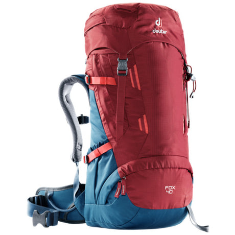 71119646_Deuter Fox 40 cranberry-steel classic