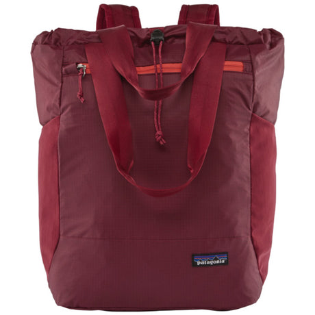 71157618_Patagonia Ultralight Black Hole Tote Pack roamer red