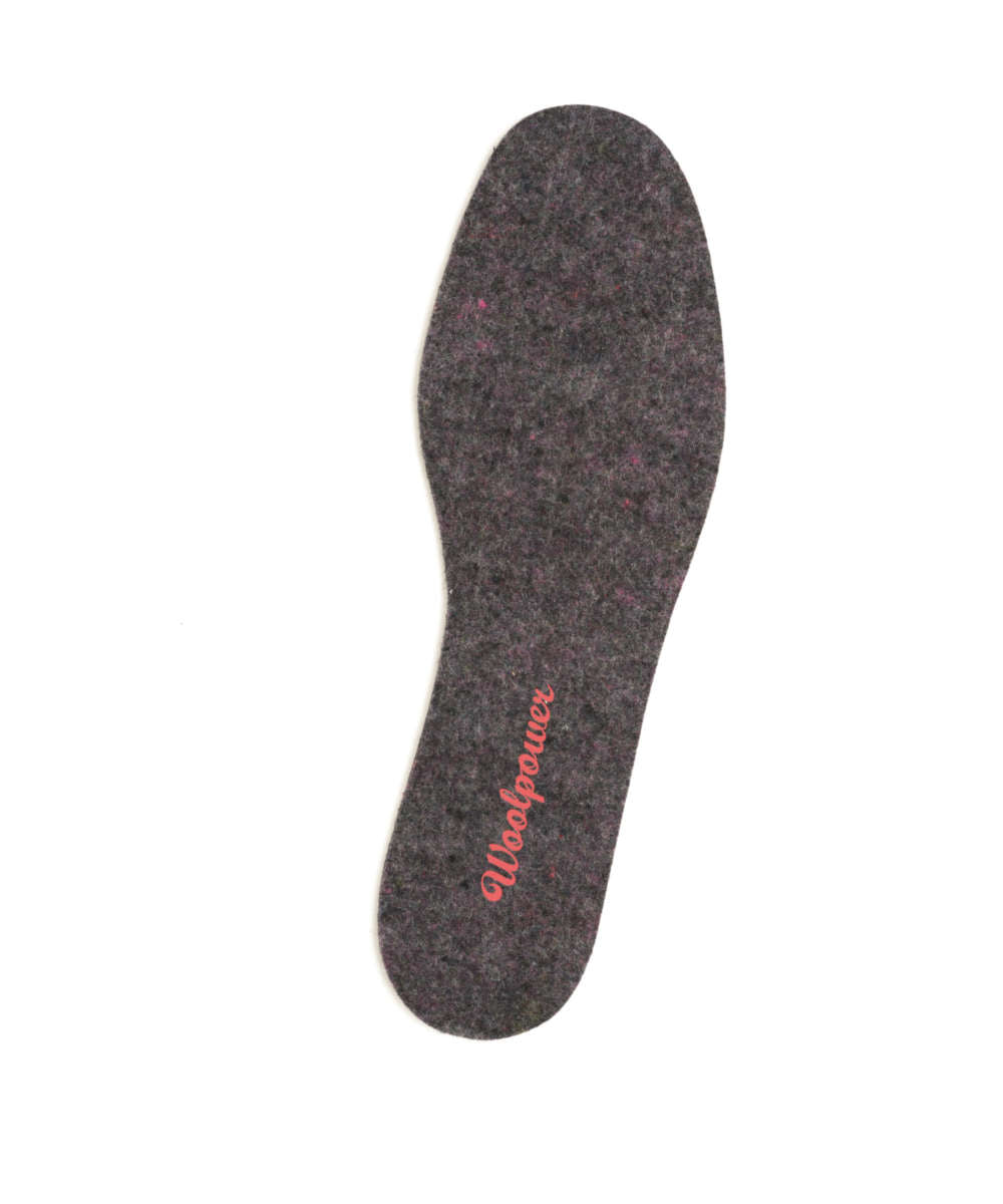 71042735_Woolpower Einlegesohlen Felt Insoles Kinder recycle grey 26-27