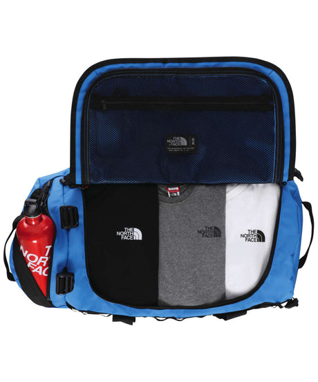 71158011_The North Face Base Camp Duffel M clear lake blue/tnf black