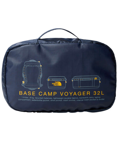 71232258_The North Face Base Camp Voyager Duffel 32L summit navy/summit gold