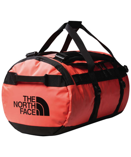 71221320_The North Face Base Camp Duffel M retro orange/tnf black