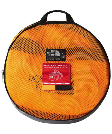 71210873_The North Face Base Camp Duffel L cone orange-tnf black