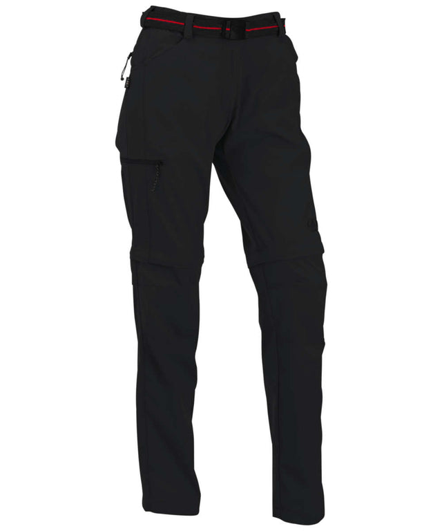 71206031_Maul Sports Hamilton II - 2in1-Zip-off Hose elastisch Damen caviar 34