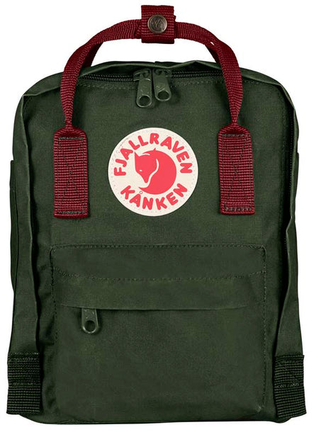 40500073_Fjällräven Kanken Mini forest green-ox red