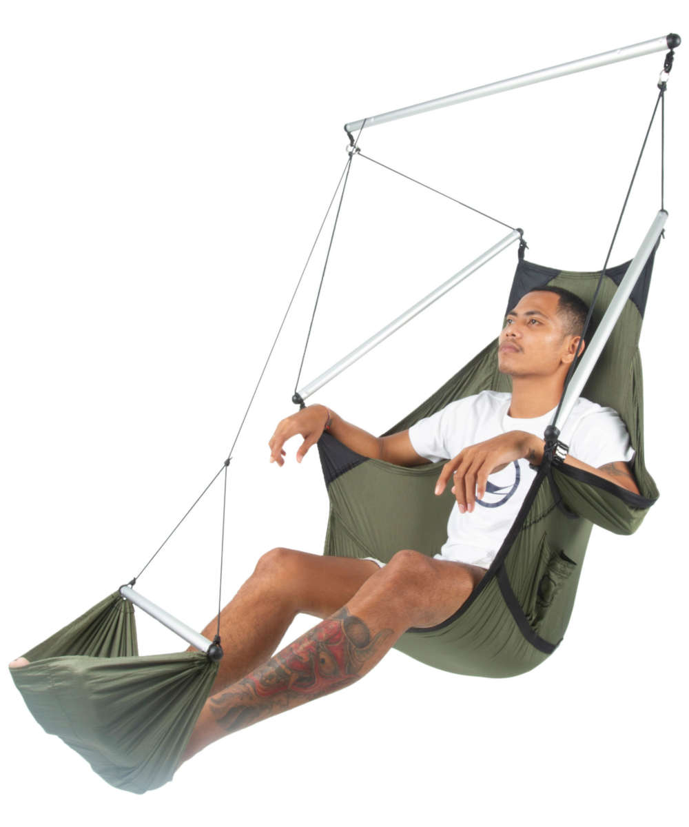 71170668_Ticket To The Moon Chair Hängesessel army green