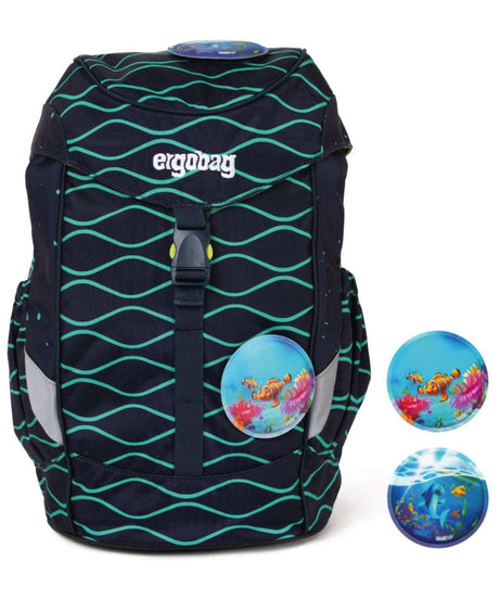 71152027_ergobag mini Kinderrucksack blubbbär (petrol türkis)