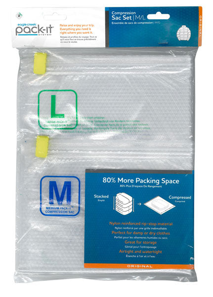 71107994_Eagle Creek Pack-It Compression Sac Set M/L clear f/b