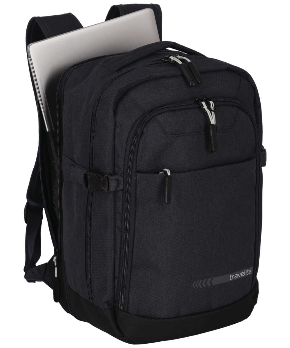 71242275_Travelite Kick Off Cabin Rucksack erweiterbar danthrazit