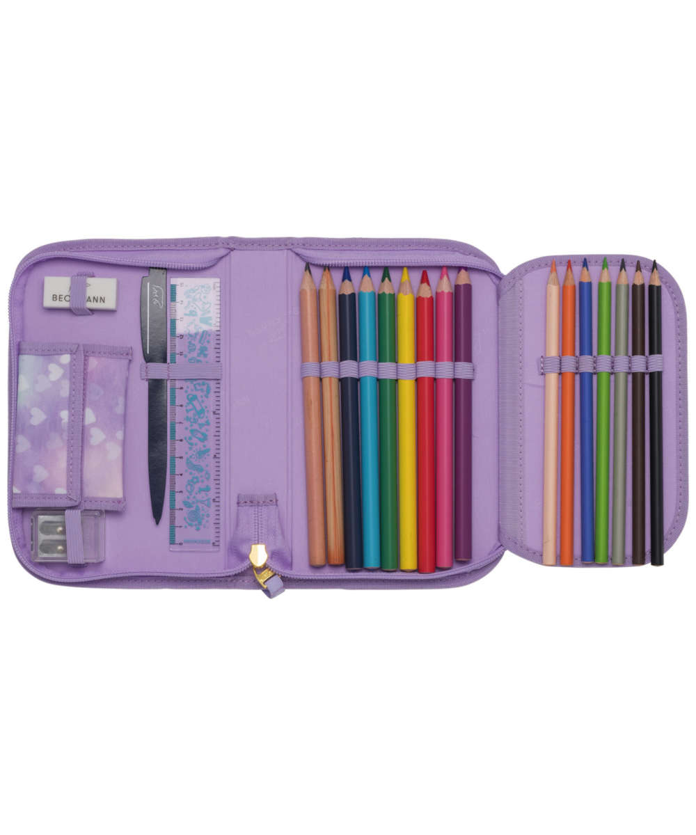 7049981461601_Beckmann Plus Air Schulranzen 6-teiliges Schulrucksack-Set unicorn princess purple