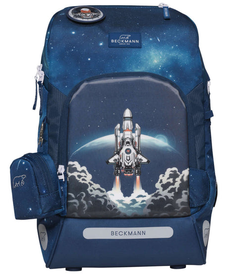 7049981241357_ Beckmann Active Air FLX Schulranzen 6-teiliges Schulrucksack-Set space mission