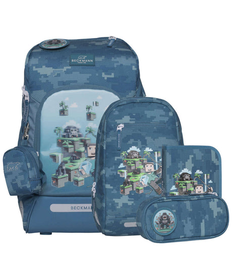 7049981241906_Beckmann Active Air FLX Schulranzen 6-teiliges Schulrucksack-Set jungle game