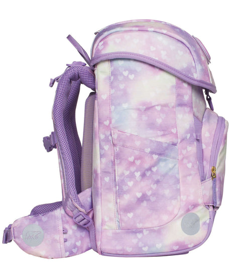 7049981451602_ Beckmann Plus Air 22 Liter Schulrucksack unicorn princess purple