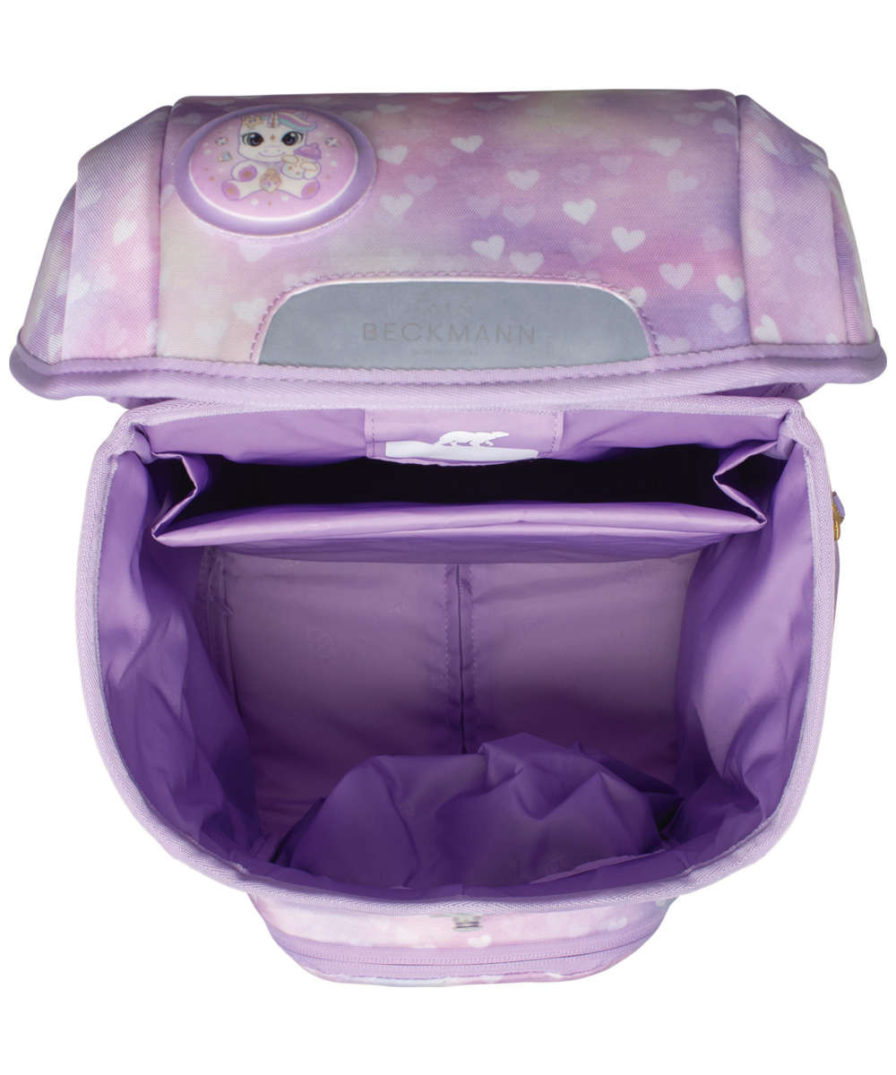 7049981461601_Beckmann Plus Air Schulranzen 6-teiliges Schulrucksack-Set unicorn princess purple