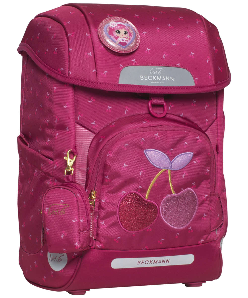 7049981461878_Beckmann Plus Air Schulranzen 6-teiliges Schulrucksack-Set cherry