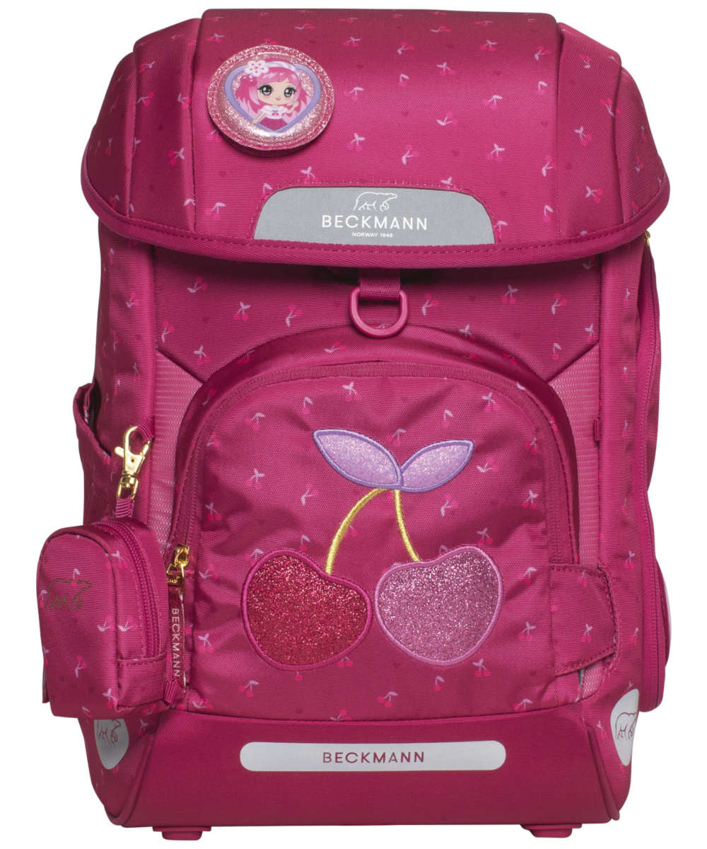 7049981461878_Beckmann Plus Air Schulranzen 6-teiliges Schulrucksack-Set cherry