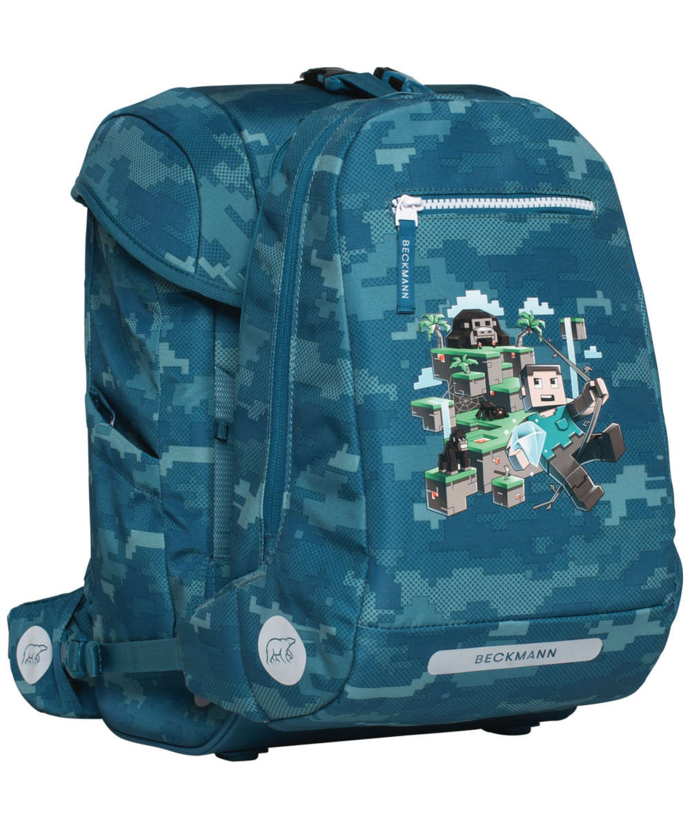 7049981461908_Beckmann Plus Air Schulranzen 6-teiliges Schulrucksack-Set jungle game