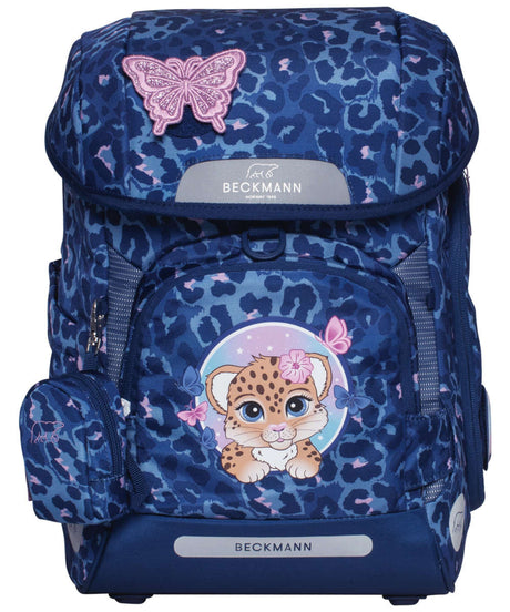 7049981462059_Beckmann Plus Air Schulranzen 6-teiliges Schulrucksack-Set cheeta