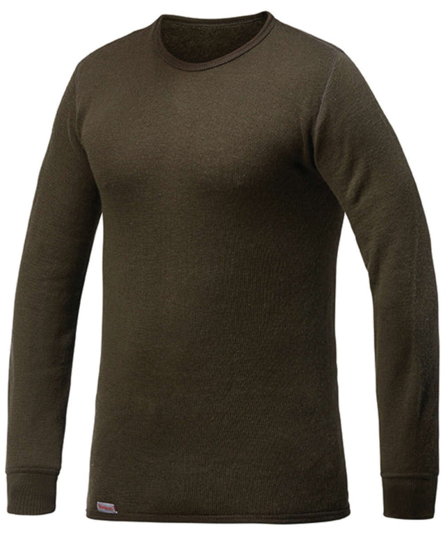 71134874_Woolpower Rundhalshemd (Crewneck) 200 S pine green