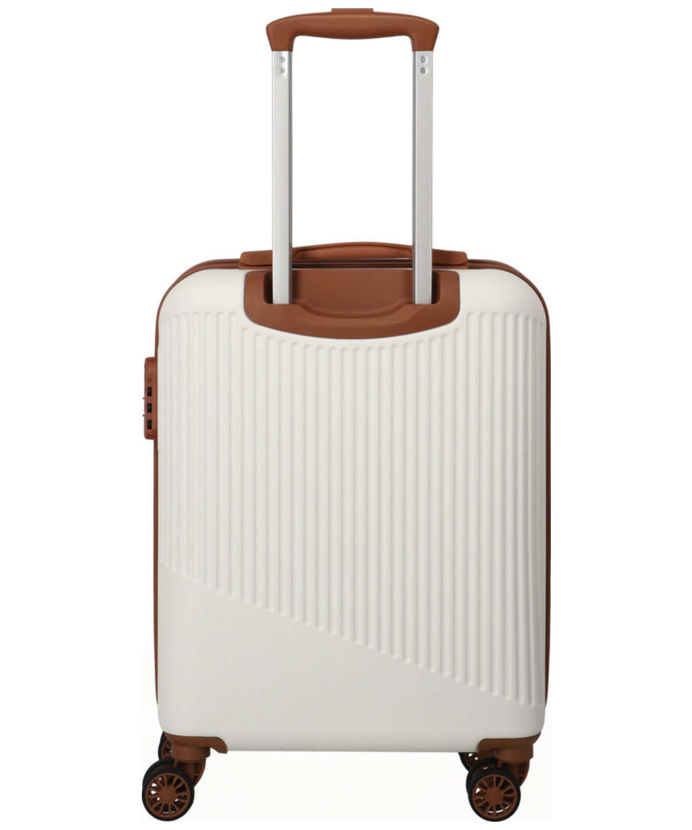 71242261_Travelite Bali 4-Rad Trolley S weiss/cognac