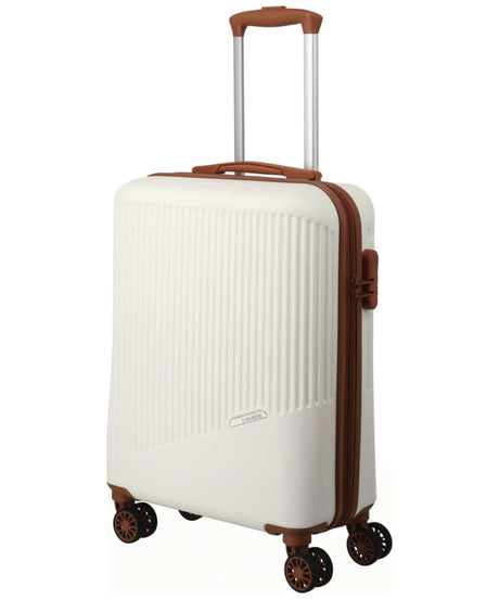 71242261_Travelite Bali 4-Rad Trolley S weiss/cognac