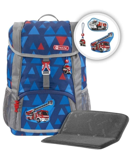 71163348_Step by Step Kid Rucksack-Set 3-teilig fire engine