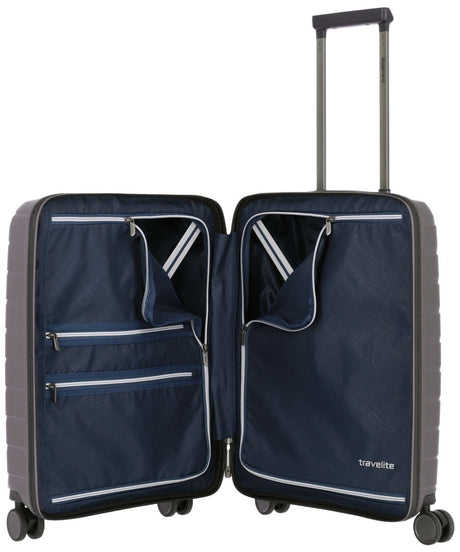 71208901_Travelite Air Base 4-Rad Trolley S mit Vortasche anthrazit